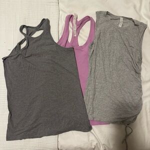 Collection of lululemon exercise tanks